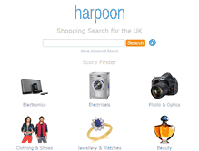 Tablet Screenshot of harpoon.co.uk